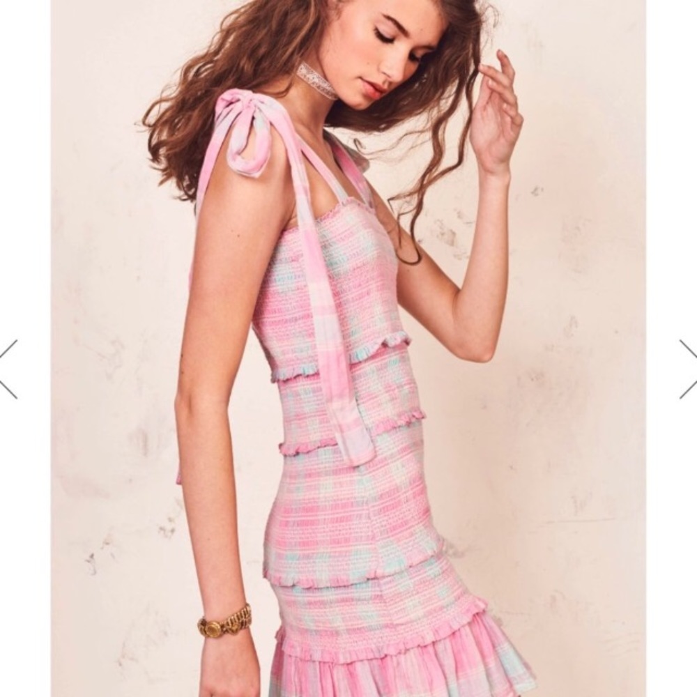 RARE LoveShackFandy Perfect Pretty Pink dress - Picture 2 of 8